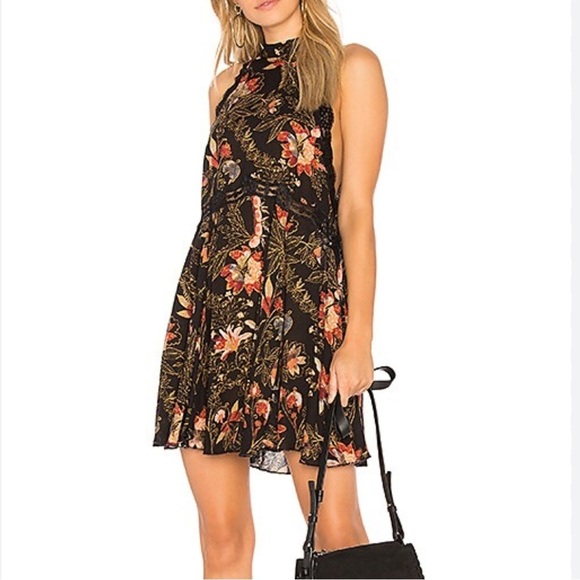 Free People x Revolve She Moves Mini Dress - Picture 1 of 5